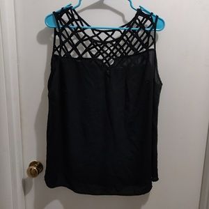 Crisscross Black Top from Torrid